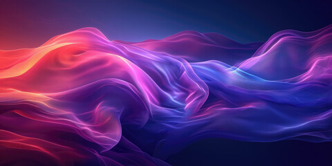 a purple and blue abstract art wallpaper on a dark background