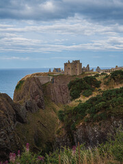 Dunnottar Castle in Aberdeenshire, Scottland