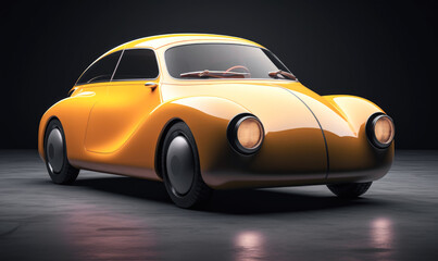 Fototapeta premium CLASSIC FUTURISTIC CARS