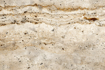 Obraz premium Travertine stone surface texture