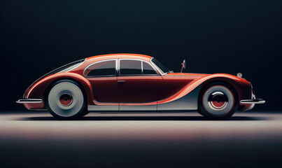 Obraz premium CLASSIC FUTURISTIC CARS
