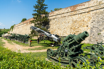 Open-air museum inside the Kalemegdan Fortress in Belgrade, where various military equipment from the 2nd World War, such as tanks, cannons, etc. are located. Serbia