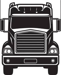 Trucking Industry in Vector GraphicsVectorized Freight Transport Solutions