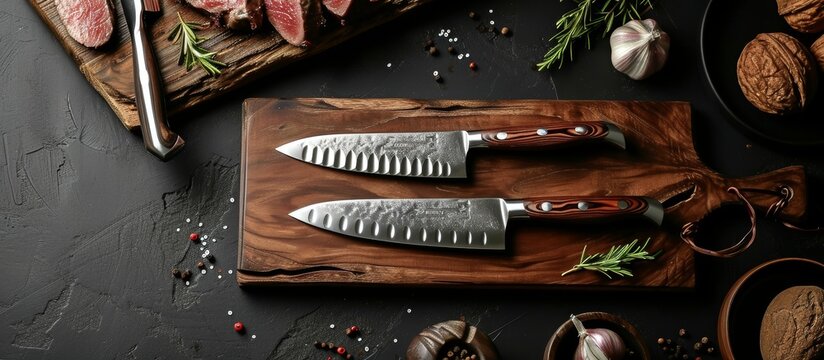 Razor-Sharp Serrated Knives with Exquisite Wood Handles: A Perfect Combination of Serrated, Knives, Wood, and Handle for Every Culinary Connoisseur