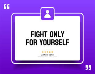 3D bubble testimonial banner, quote, infographic. Social media post template designs for quotes. Empty speech bubbles, quote bubbles and text box. Vector Illustration EPS10.