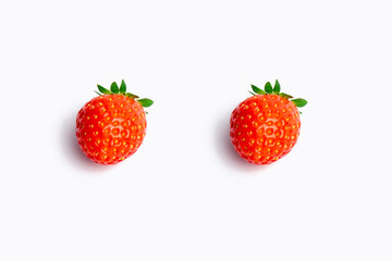 Strawberry isolated on white background