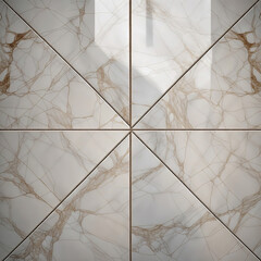 Colored marble stone floor