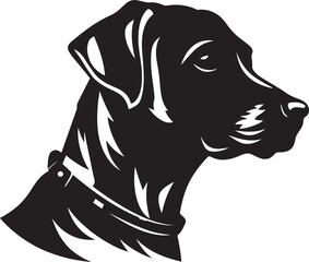 Vectorized Woofing Whispers Dog IllustrationsIllustrated Canine Elegance Vectorized Dogs