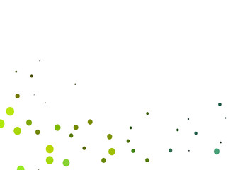 Light Blue, Yellow vector texture with disks.