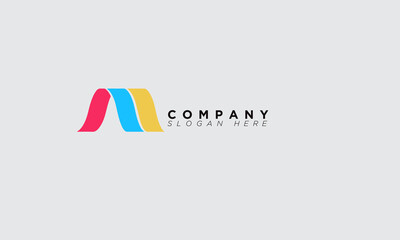 AN creative and coloful logo for banding and company icon