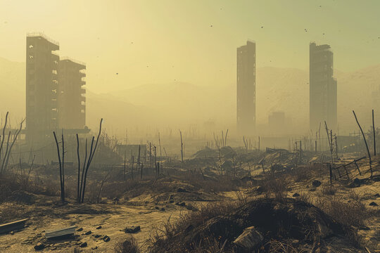 post-apocalyptic wasteland, where survivors battle for resources in a harsh and unforgiving world