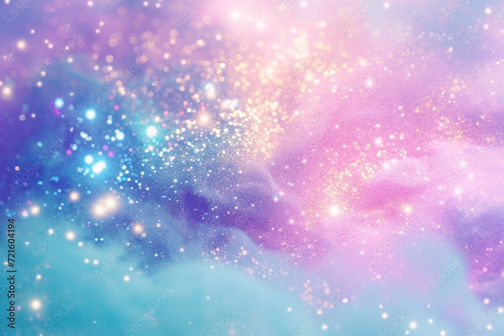 Poster A stunning image capturing the beauty of a space filled with countless stars. Perfect for astronomy enthusiasts and anyone looking to add a touch of wonder to their projects