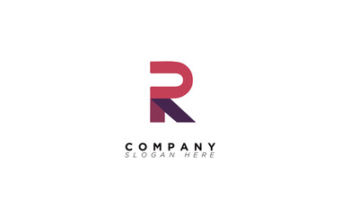 R Alphabet letters Initials Monogram logo 
