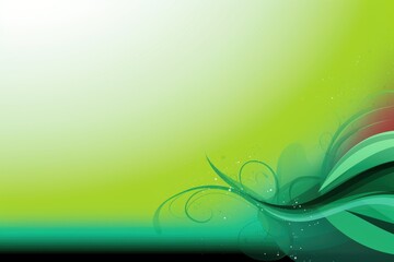 Abstract colorful wave background with copy space