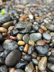 stones on the beach