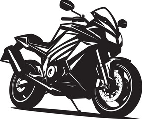 Vector Racing BikeSporty Motorcyclist Design