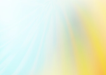 Obraz premium Light Blue, Yellow vector blurred shine abstract background. Colorful abstract illustration with gradient. The best blurred design for your business.