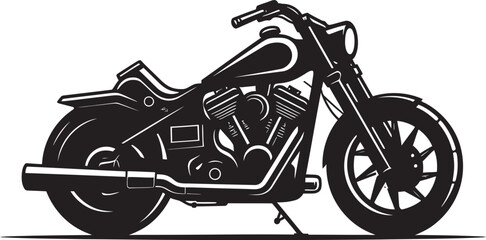 Shadowy Street RacerVectorized Motorcycle Icon