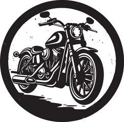 Retro Motorcycle IllustrationSlick Street Racer Sketch
