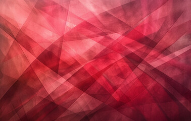 Rich Red Tones in Abstract Geometric Pattern
