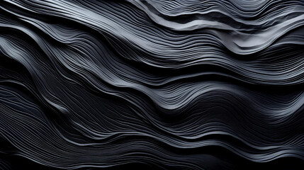Black and white wave abstract texture for your design.