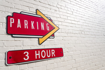 Sign - Parking 3 Hour
