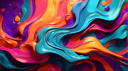 Oil paint abstract background