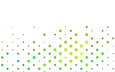 Light Blue, Yellow vector layout with circle shapes. Modern abstract illustration with colorful water drops. Pattern for ads, leaflets.