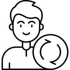 Obraz premium Recycle Icon