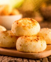 Fototapeta premium ''Chipa'', traditional food from Paraguay
