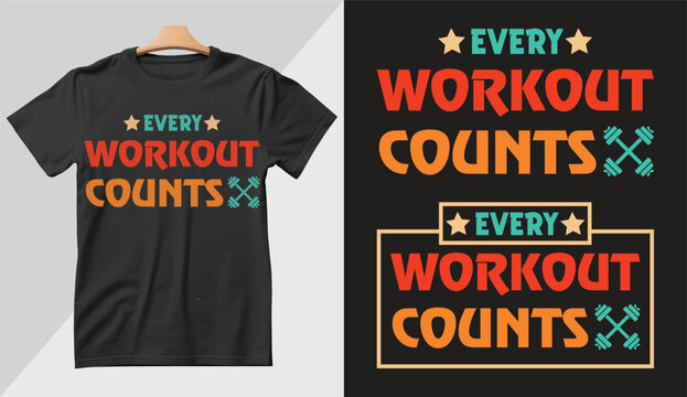 gym tshirt design motivational