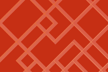 Abstract line and bars background. Red orange shape background. Crossing intersecting lines. Corporate background. Minimal design. Rectangle line stroke shape path. Geometric background. 