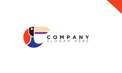 wild bird logo for branding and company 