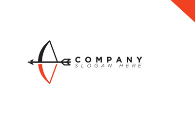 crossbow logo for branding and company  - obrazy, fototapety, plakaty