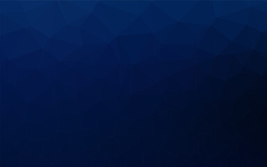 Obraz premium Dark BLUE vector blurry triangle texture. Colorful abstract illustration with gradient. Polygonal design for your web site.