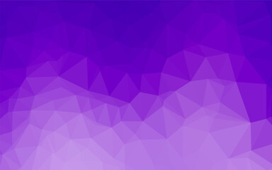Fototapeta premium Light Purple vector polygonal template. An elegant bright illustration with gradient. Completely new template for your business design.
