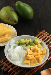 Ice Teler or Es Teller, Indonesian Fruit Cocktail