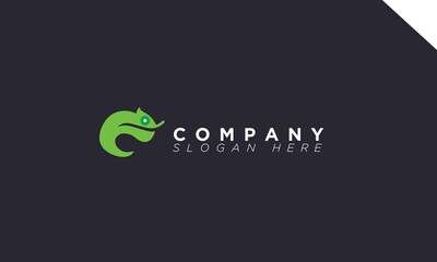 Lizard Creative and colorful logo for branding and company