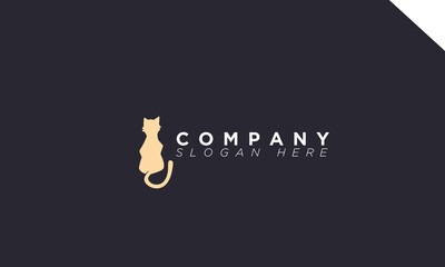 Cat Creative and colorful logo for branding and company