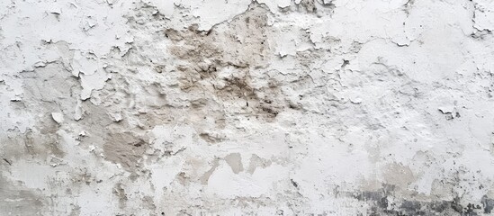 Obraz premium Stunning Dirty White Wall Texture on Cement: A Captivating Visual of the Distinctive Roughness and Elegance of Dirty White Wall Texture on Cement
