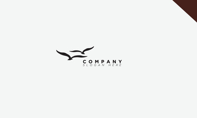 flying birds Creative and colorful logo for branding and company
