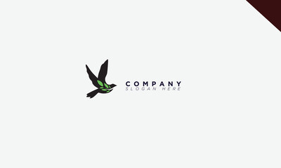 flying bird Creative and colorful logo for branding and company