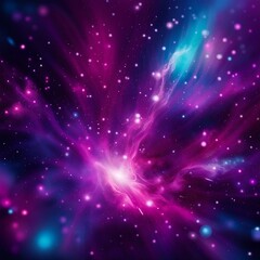 Stunning Image of a Colorful Nebula in Space