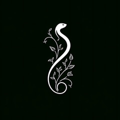 Fototapeta premium Logo bzw. Darstellung einer Schlange, 3