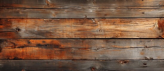 Vintage Old Wood Plank for Background - Rustic Charm of an Old Wood Plank Creates an Authentic Vintage Background