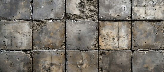Dirty Concrete Wall Block Texture Background - A Stunning Visual Display of Dirty Concrete Wall Block Texture in the Background
