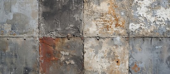 Captivating Textures Abound in the Aged Concrete Tilling, with So Many Textures to Explore
