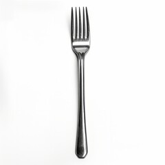 Fork, isolated, white background