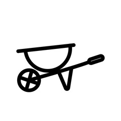 Wheelbarrow icon PNG