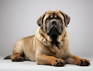 Obraz premium Portrait of the Mastiff dog